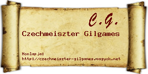 Czechmeiszter Gilgames névjegykártya